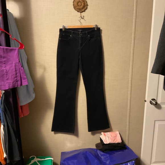 Talbots Charcoal Corduroy Pants - Picture 1 of 6